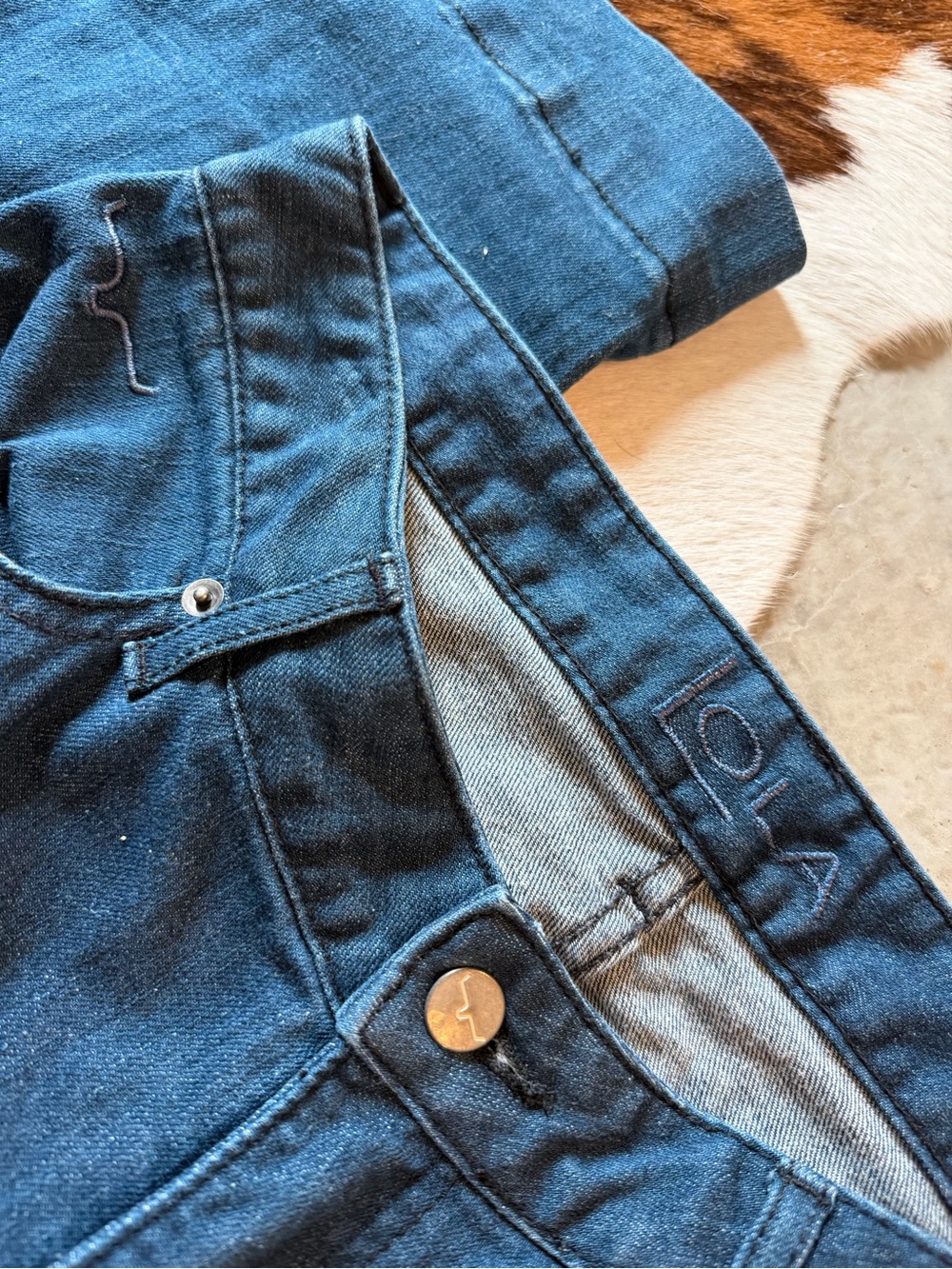 Kimes Ranch Women's Dark Blue Lola Jeans - Picture 3 of 7